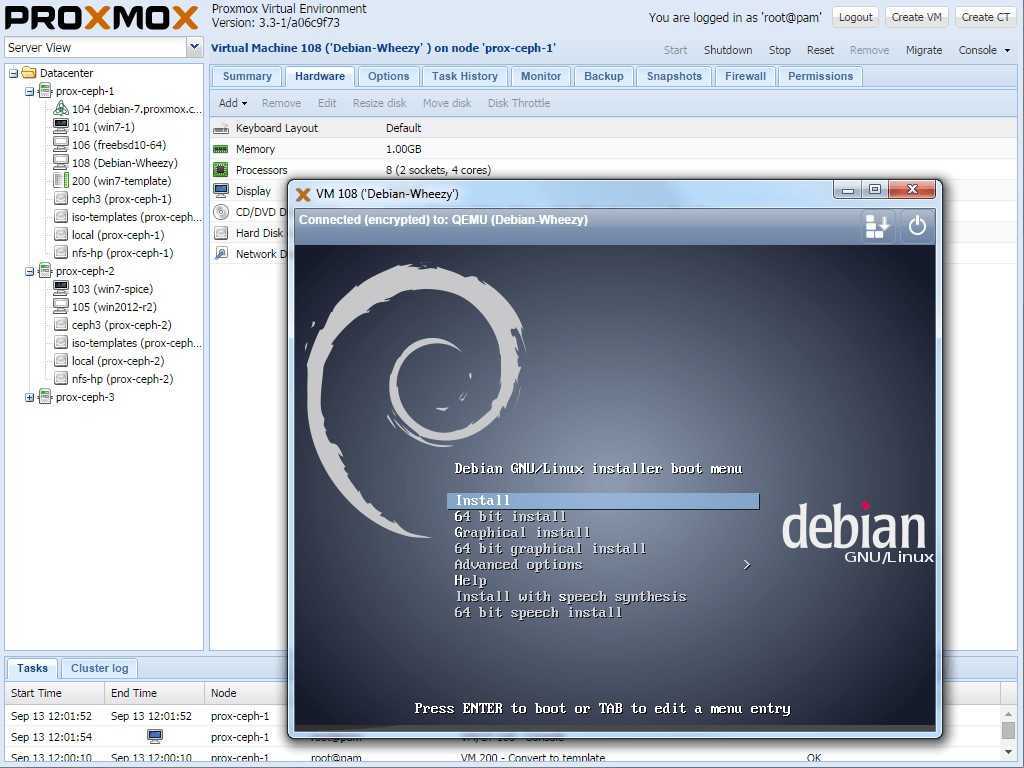 Всем привет, хочу поделиться тем как я увеличил диск на виртуальной  машине ProxMox без потери  данных  и без добавления нового раздела диска в группу ProxMox
