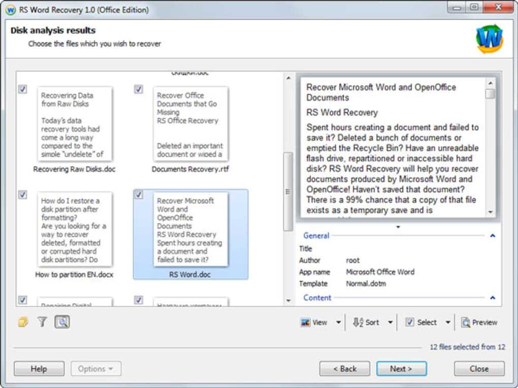 Word диски. RS Office Recovery. RS data Recovery. Как восстановить файл ворд.