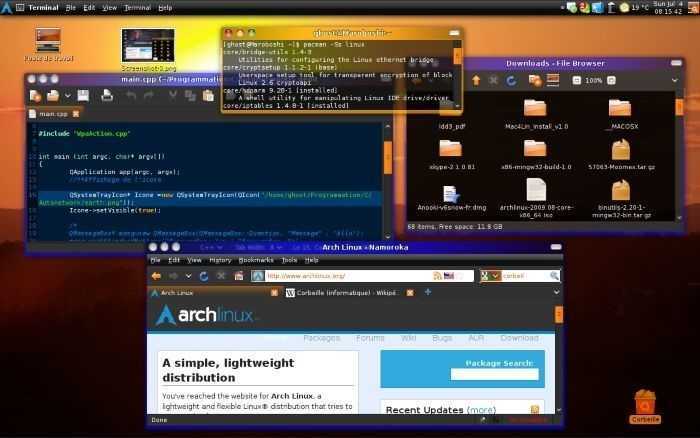 Установка archlinux. linux статьи