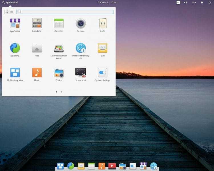Elementary OS - это дистрибутив Linux, основанный на Ubuntu и ориентирован на отточенный, красивый внешний вид и простоту использования Разработчики