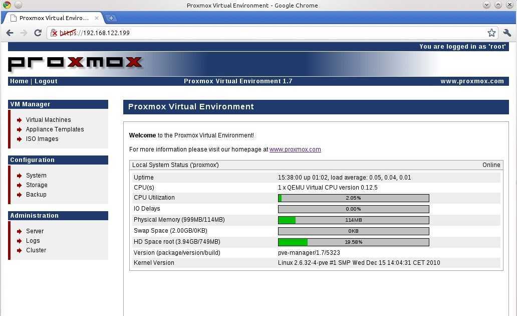 Установка и настройка proxmox ve. создание виртуальных машин — компания freehost