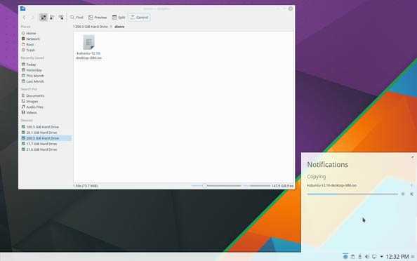 Kde plasma 5.21. новое меню, брандмауэр, системный монитор, новая тема.... linux новости