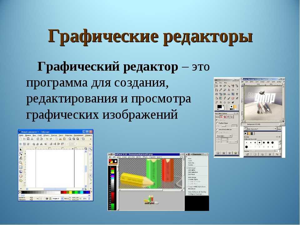 Программы текстовые графические редакторы текстовые. Графический редактор. Графические редакторы программы. Редактирование графических изображений. Графический редактор это в информатике.