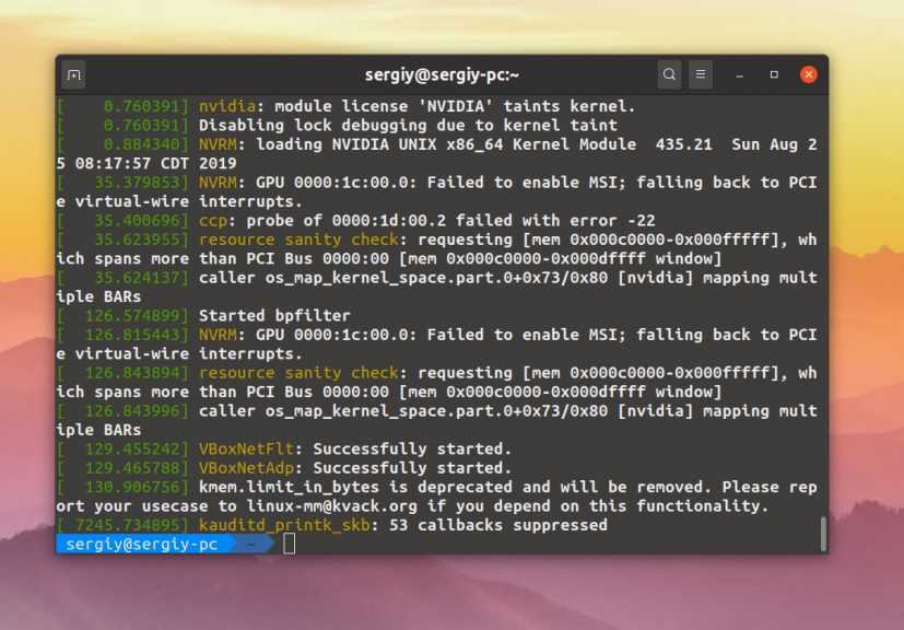 Linux journalctl