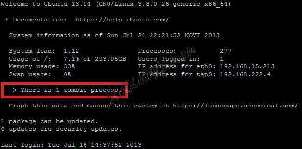 Как остановить процесс linux
