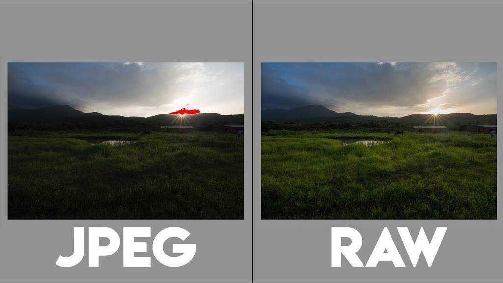 Jpeg или raw в каком формате снимать фото