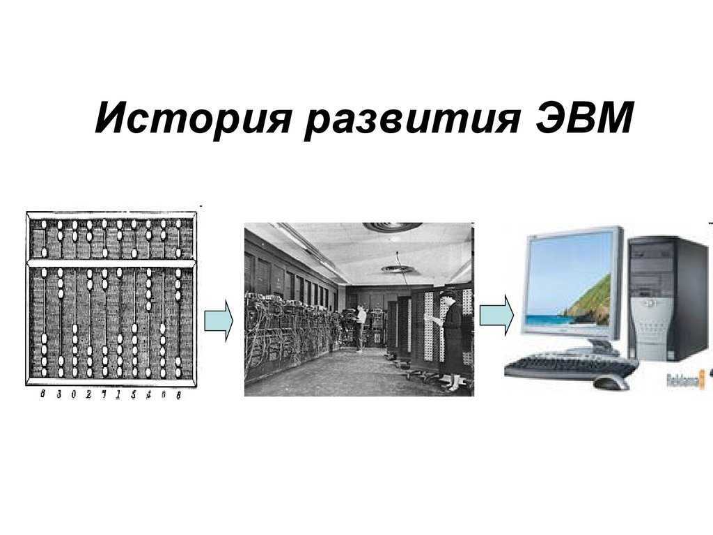 История развития компьютера проект