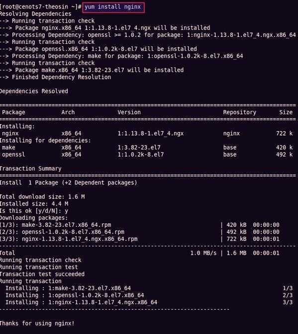 Установка nginx. Пакеты RPM RHEL. RHEL OPENSSL install nginx. Centos.
