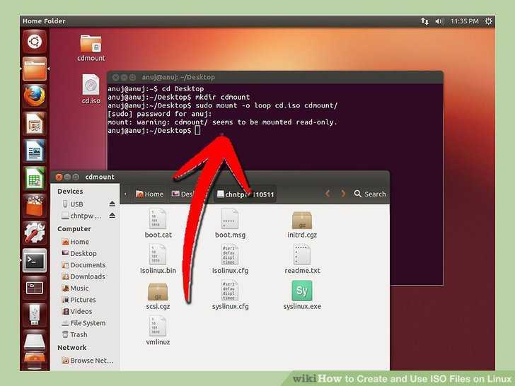 Linux live iso. Файла vmlinuz. Ubuntu ISO creator. Live-образ линукс. Точка монтирования в линукс.
