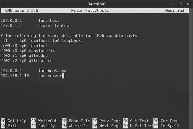 Как изменить файл hosts в linux и управлять им - komyounity