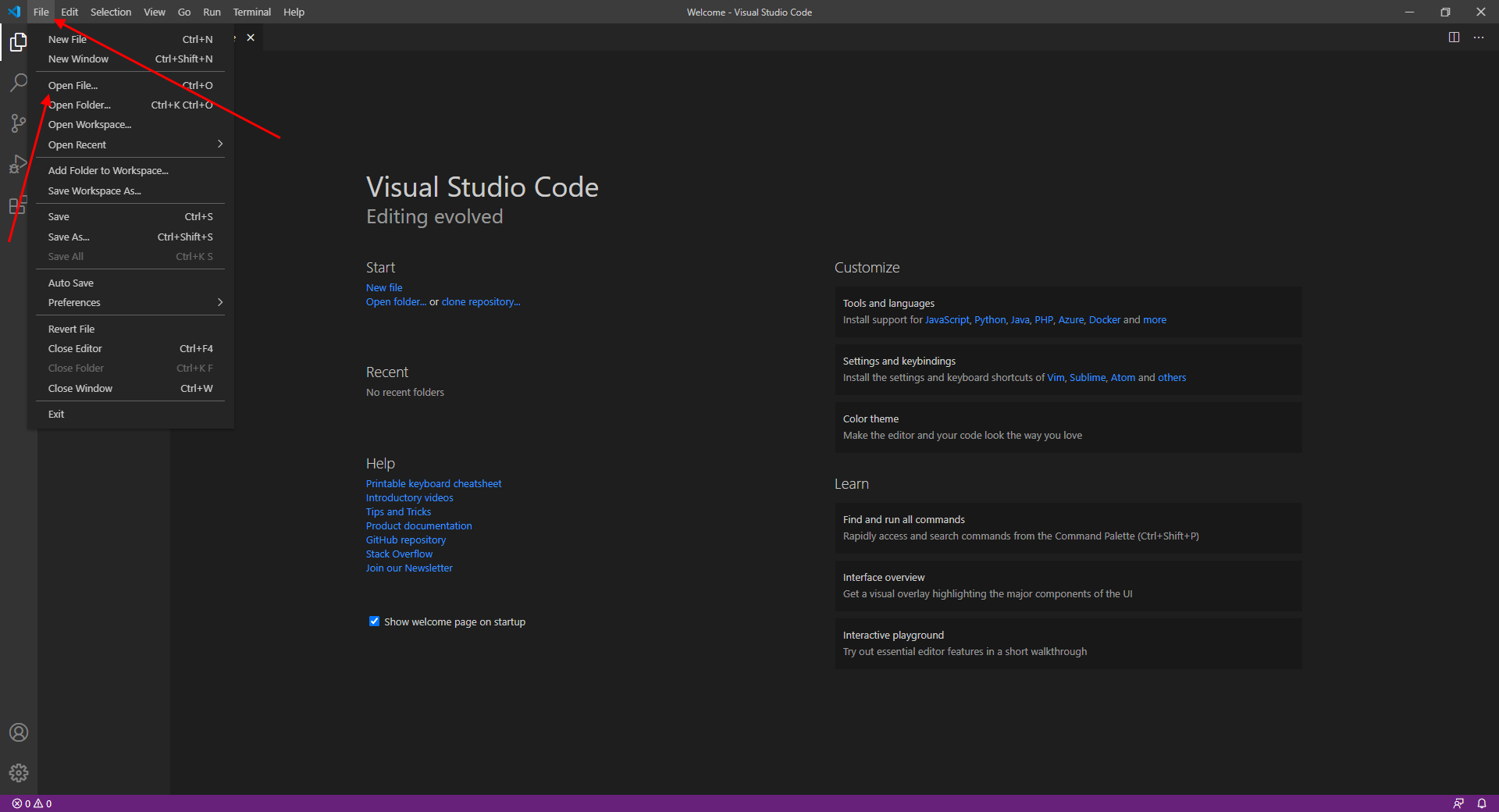 Как открыть проект в visual studio из github